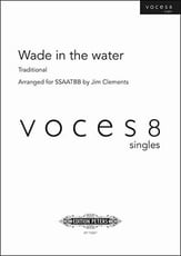 Wade in the Water SSAATTBB choral sheet music cover